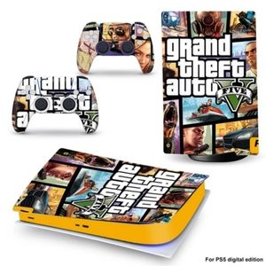 GRAND THEFT AUTO 5 PS5 console and controller skins